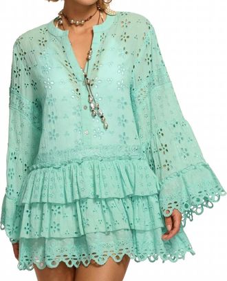 Ramy Brook Roxanne Dress In Sea Glass