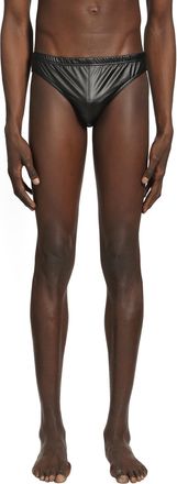 Tom Ford Faux Leather Swim Briefs