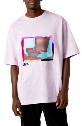 D.RT Perspective Graphic T-Shirt in Pink at Nordstrom, Size Xx-Large