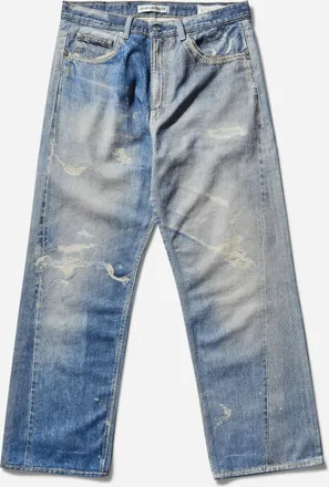 Our Legacy Men s Third Cut Jeans Digital Denim Print