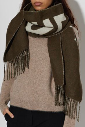 Jacquemus Wool Scarf Jacquemus, Unisex, Brown