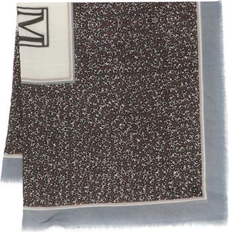 Marc O'Polo frayed scarf - Bruin