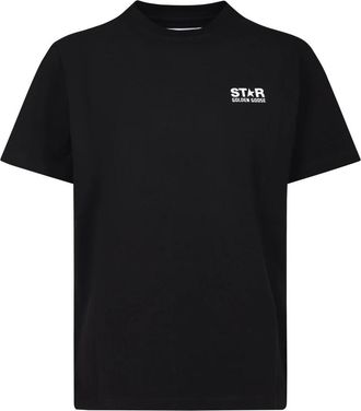 Golden Goose Star Regular T-Shirt - Dames - T-shirts - Zwart - XS - Katoen - Tops