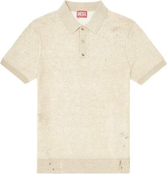 Diesel K Danny Poloshirt mit Distressed-Effekt