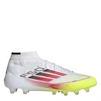 adidas Unisex Accessories F50 Elite Firm Ground Mid Top Boots in Ftwr White - Size UK 6.5
