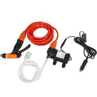 OEM Bomba De Agua Port&aacute;til De Alta Presi&oacute;n De 12 V Con Pistola De Agua De 80 W, Ideal Para Limpiar Autocaravanas, Barcos Y Coches -crezuo