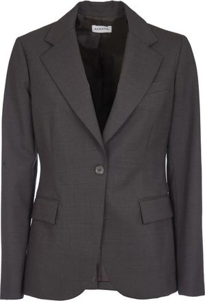 P.A.R.O.S.H. Blazer - Dames - Blazers - Bruin - XS - Wol - Jassen