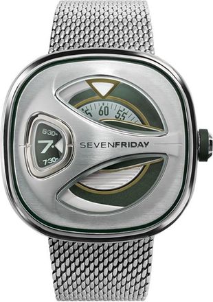 Sevenfriday Me-Series Automatic Gold Dial Mens Watch ME1/02M