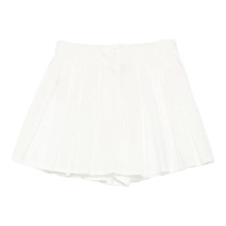 Jucca Short Skirts, female, White, Size: 2XS Pleated Miniskirt