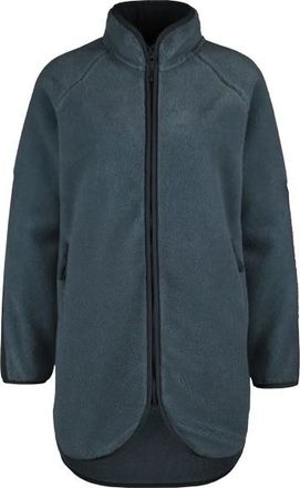 Stoic MerinoHighPile357 VallsboSt. Coat Fleecejacke für Damen | blau