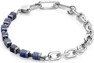 Coeur de Lion Bracelet Precious Fusion Link Chain Blue-Silver at Nordstrom
