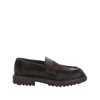 Doucal's Mocassino Penny Parabout - Heren - Loafers - Bruin - 40 EU - Schoenen