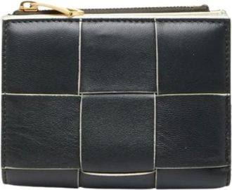 Bottega Veneta Pre-owned Wallets, female, Black, Size: ONE SIZE Pre-owned Wallet (bi-fold)