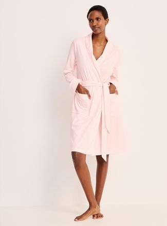 Lauren Ralph Lauren Womens Pink and white striped robe