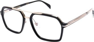 Eyewear by David Beckham Optical Frame - Heren - Brillen - Zwart - 56 MM - Accessoires