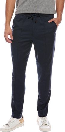 Isaia The Drawcord Wool-Blend Pant