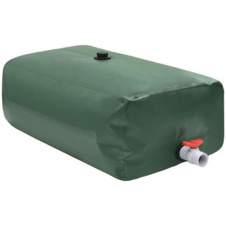 vidaXL Dep&oacute;sito De Agua Plegable Con Grifo Pvc 1000 L Vidaxl