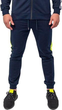 Maceoo Level Neon Striped Jogger Pants in Blue at Nordstrom, Size 4X-Large
