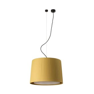 Faro Barcelona Samba L&aacute;mpara Colgante Negra/encintada Amarilla &Oslash;450 64314-45