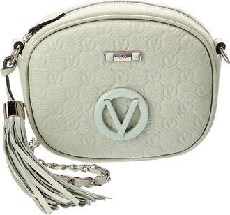 Mario Valentino Nina Dollaro Monogram Leather Crossbody
