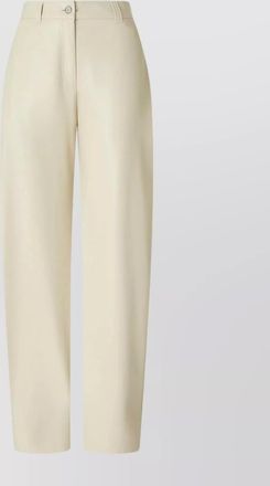 Pinko trousers belt loops side back pockets