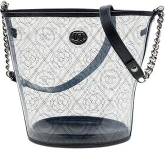 Chanel Pre-owned Bucket Bag - Dames - Vintage Tas - Wit - ONE Size - Leer - Vintage