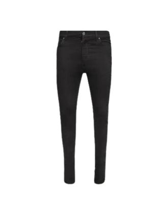 Amiri Mens Amiri Slim Fit MA Track Black Od Denim Jeans - Size: 34/32