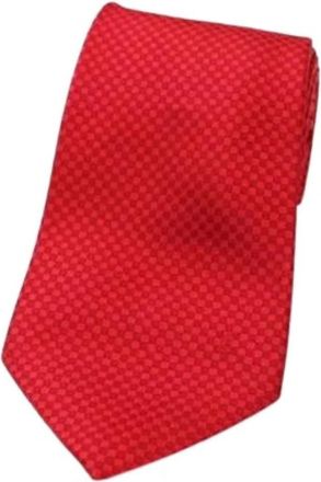 Louis Vuitton Pre-owned Accessories, male, Red, Size: ONE SIZE Pre-owned Vintage Cravat