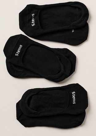 Anthropologie Stems Step Socks, Set of 3
