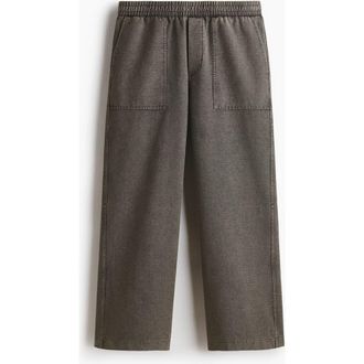 H&M Relaxed Fit Joggers in Dark Gray at Nordstrom, Size Xx-Large