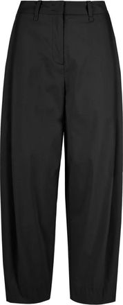 Bomboogie Pantaloni a Palloncino a Vita Alta - - Trousers - Donna - Nero - L