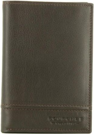 Pourchet M&eacute;tropol Portemonnee - Dames - Portefeuilles - Bruin - ONE Size - Leer - Accessoires