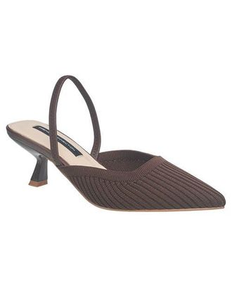 French Connection Ladies Coco Slingback Kitten Heel in Brown at Nordstrom, Size 10