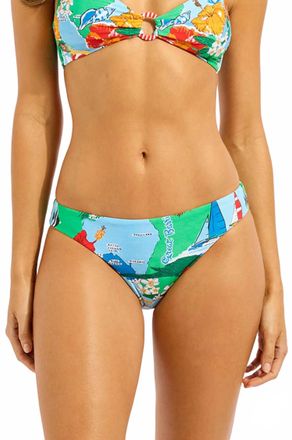 Seafolly Hipster Bikini Bottom In Powder Blue