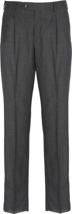 Pantaloni Torino Kostuumbroek - Heren - Nette broeken - Grijs - 2XL - Wol - Broeken