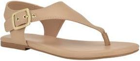 Calvin Klein Moraca Ankle Strap Sandal in Natural at Nordstrom Rack, Size 7.5