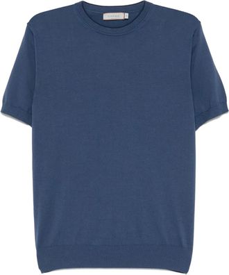 Canali T-shirt in cotone - Blu