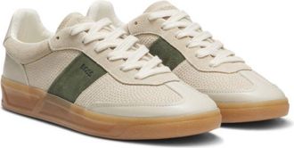 BOSS Sneakers in leather and suede