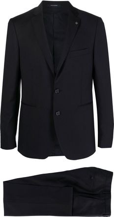 Tagliatore single-breasted suit - men - Cupro/Virgin Wool/Viscose/Modal/Cotton - 48 - Blue