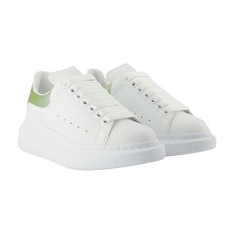 Alexander McQueen Oversized Leather Sneaker - White