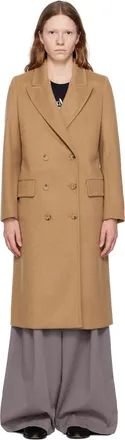 Max Mara♡ ジャゴ ロゴ ロング ケープ Max Mara マックスマーラ MAX MARA 白タグ 高級ライン カシミヤ