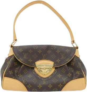 Louis Vuitton Pre-owned Monogram Schoudertas - Dames - Vintage Schoudertas - Bruin - ONE Size - Vintage