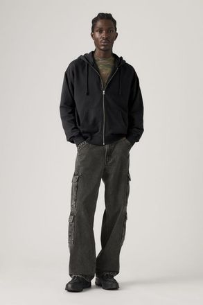 Levi's 578 Baggy Cargo Trousers - Uomo - 28X32 - Nero / Goodbye Darling