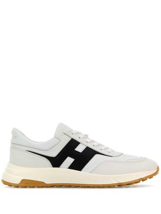 Hogan Hyperlight sneakers - men - Calf Leather/Rubber/Calf Leather - 10 - Neutrals