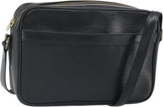 Louis Vuitton Pre-owned Vintage Cross Body Bag - Dames - Vintage Schoudertas - Zwart - ONE Size - Leer - Vintage