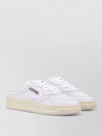 Autry medalist mule slip on tennis sneaker