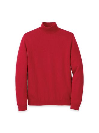 Paul Fredrick Supima Cotton Mock Neck Sweater