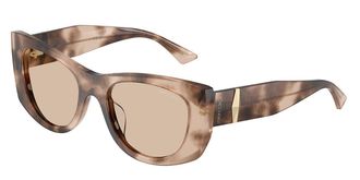 Jimmy Choo London JC5066U 509793 Womens Sunglasses Tortoiseshell Size 52