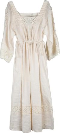 Max Mara Midi Dresses, female, Beige, Size: S Luglio Long Dress
