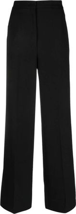 Blanca Vita Wide Broeken - Dames - Wijde Broeken - Zwart - S - Polyester - Broeken